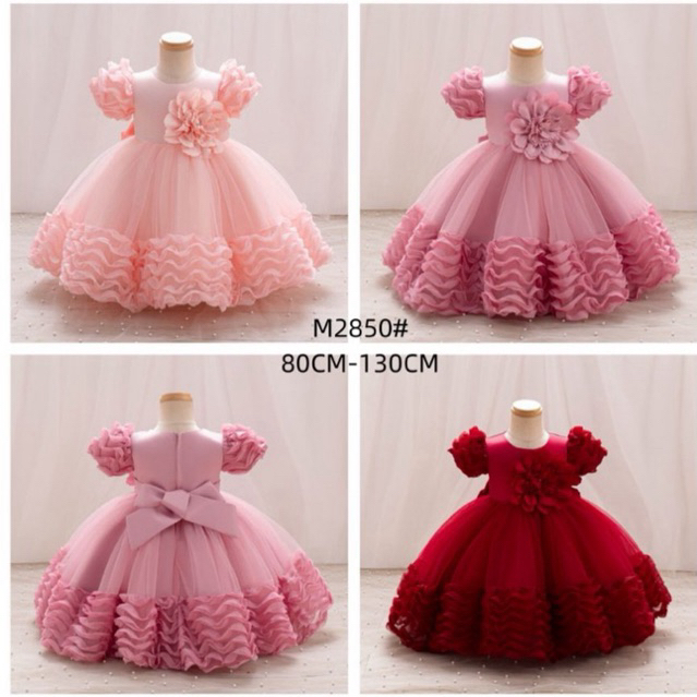 DRESS NATAL ANAK BABY /GAUN NATAL ANAK/GAUN PESTA ANAK IMPORT