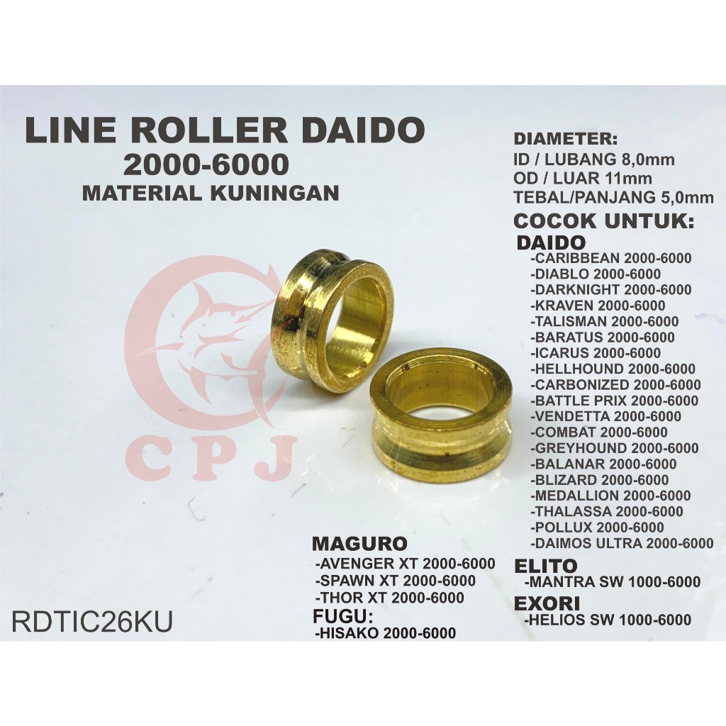 LINE ROLLER DAIDO 800 sampai 6000 {RDTIC}