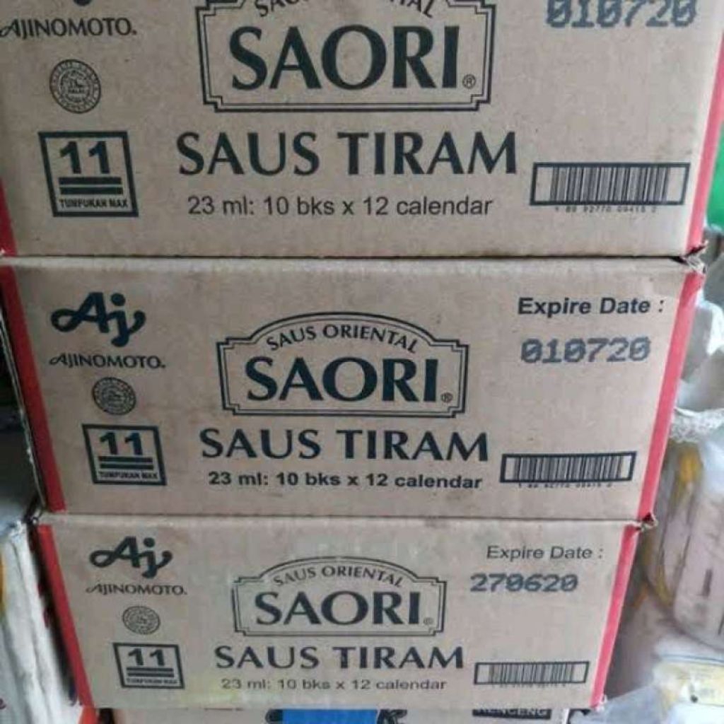 saori saos tiram sachet 120 bungkus / saori tiram dus 22ml / saori renceng 120 bks