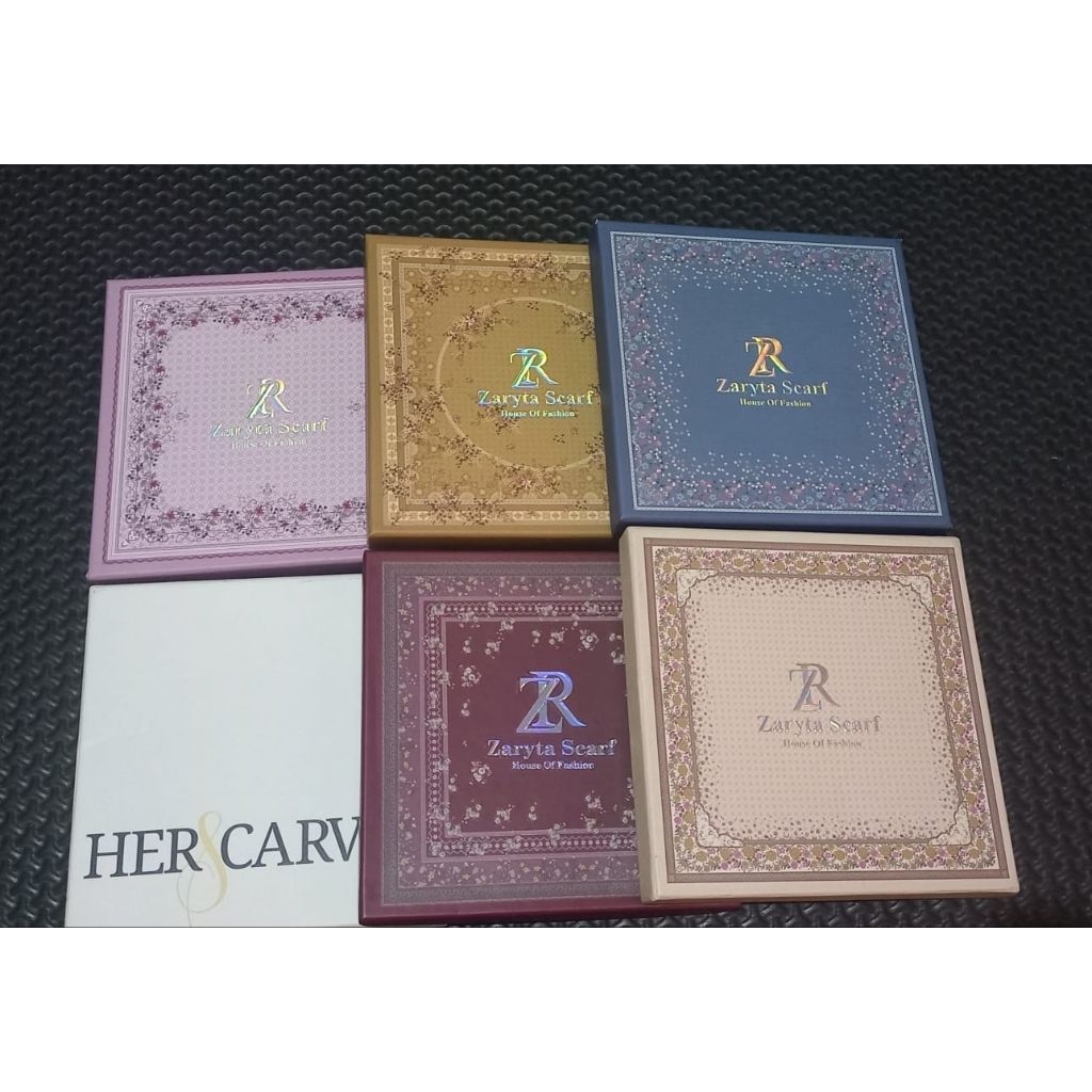 Jilbab branded original isi 6 pcs