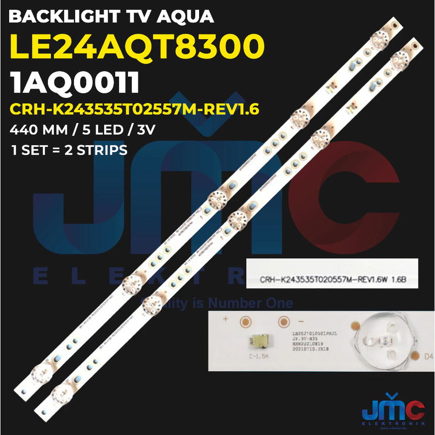 BACKLIGHT TV LED AQUA 24 INCH LE24AQT8300 24AQT8300