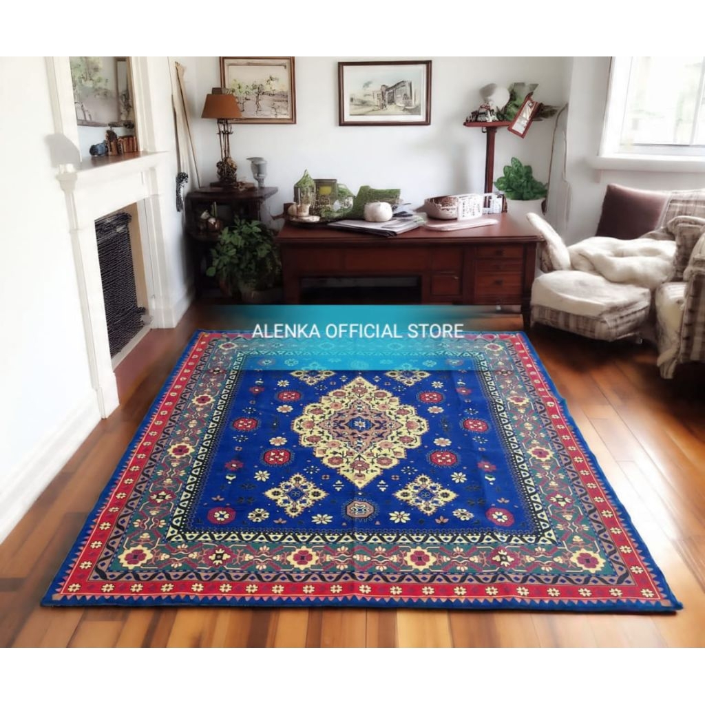 NEW OSTRIC Karpet turki permadani bulu empuk tebal matras premium