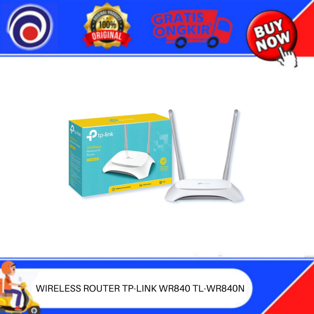 WIRELESS ROUTER TP-LINK WR840 TL-WR840N