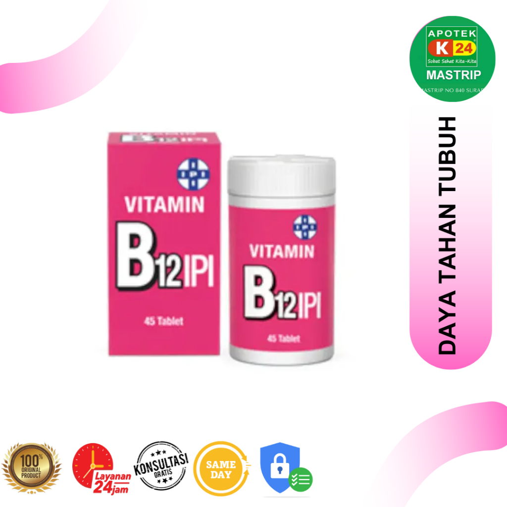 VITAMIN B12 IPI DEWASA 45 TABLET