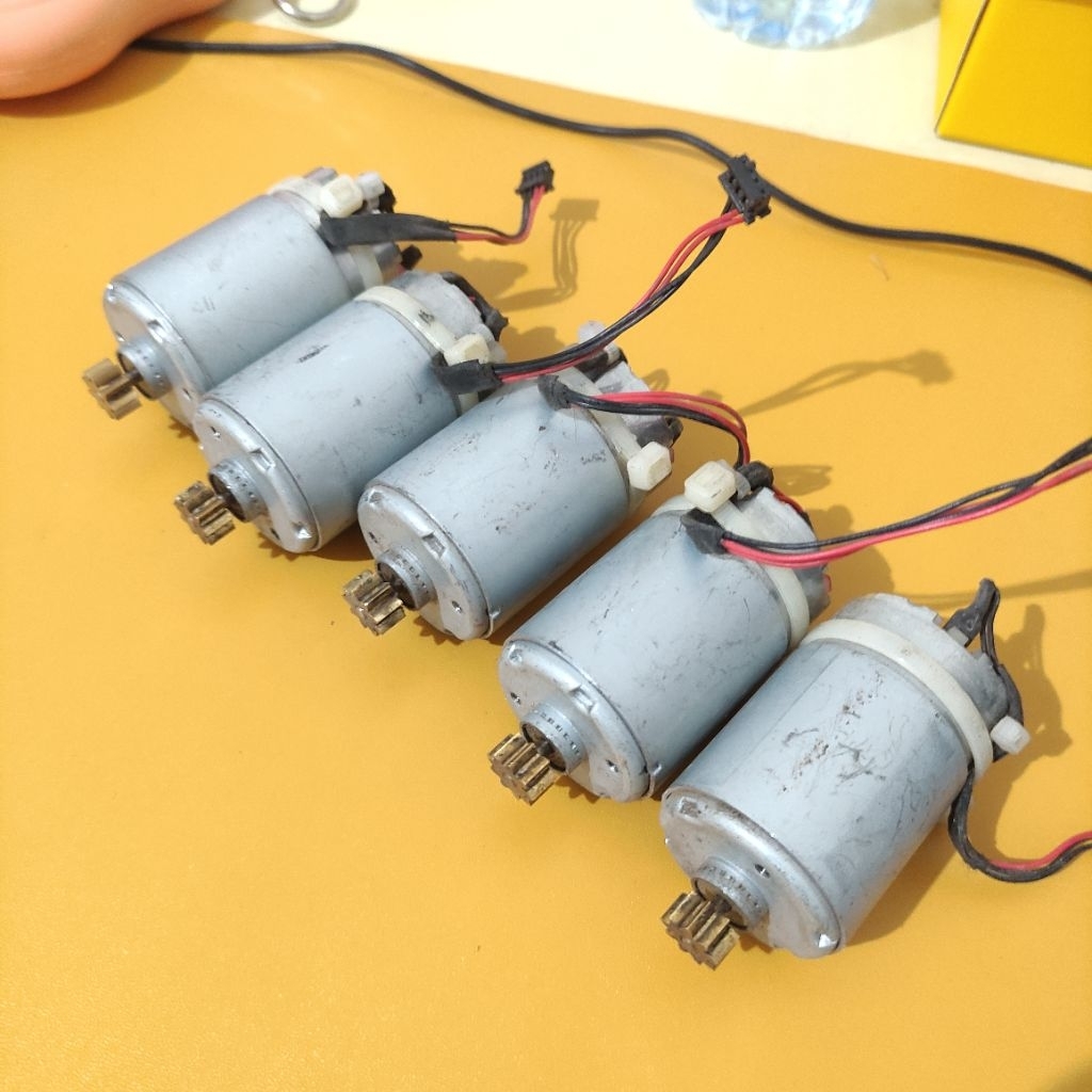 DINAMO RS555 DC GEAR MOTOR DC 12V / 24V HIGH TORSI KUAT ORIGINAL