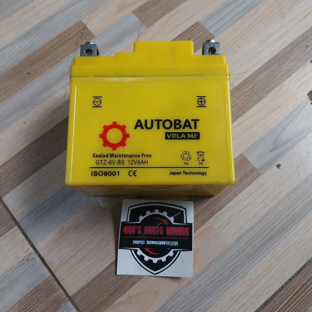 AKI/ACCU BEKAS YAMAHA VIXION OLD/NVL/NVA SECOND