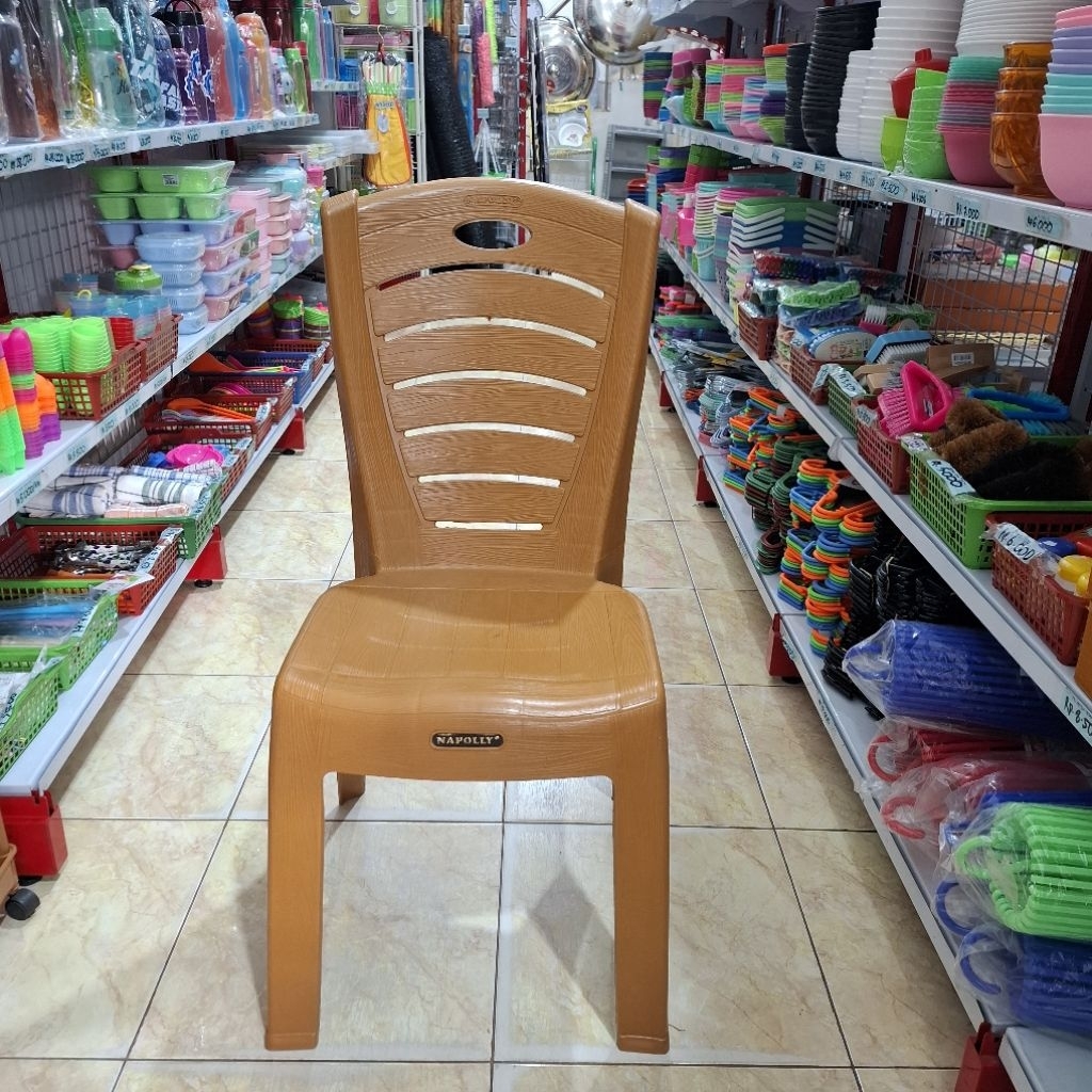 Kursi sender plastik motif rotan anyam/kursi anyam napolly