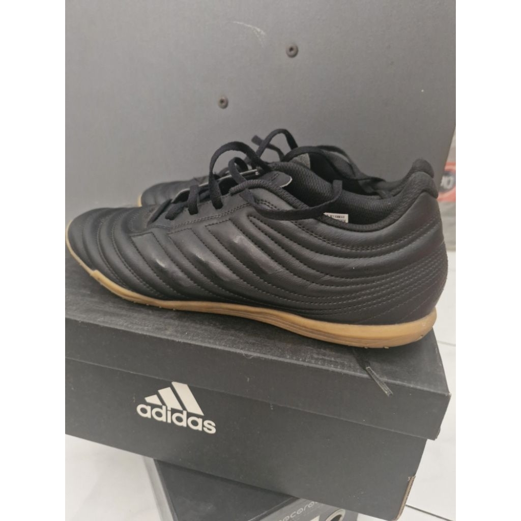sepatu futsal adidas copa core black hitam original preloved