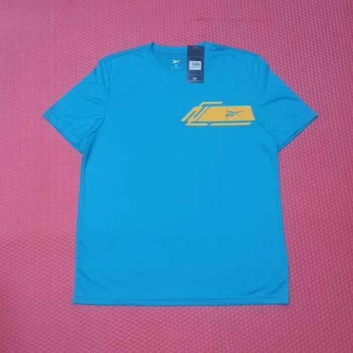 Tshirt Olahraga Lari Reebok Dry-fit Men's Tshirt