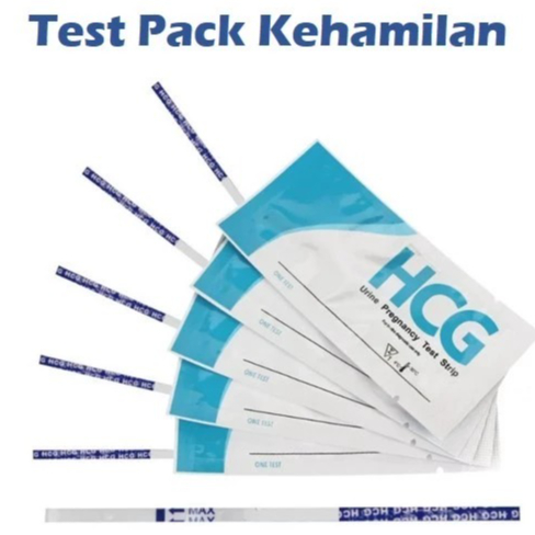 Test Pack Kehamilan HCG / Tes Kehamilan / Testpack Hamil HCG Strip