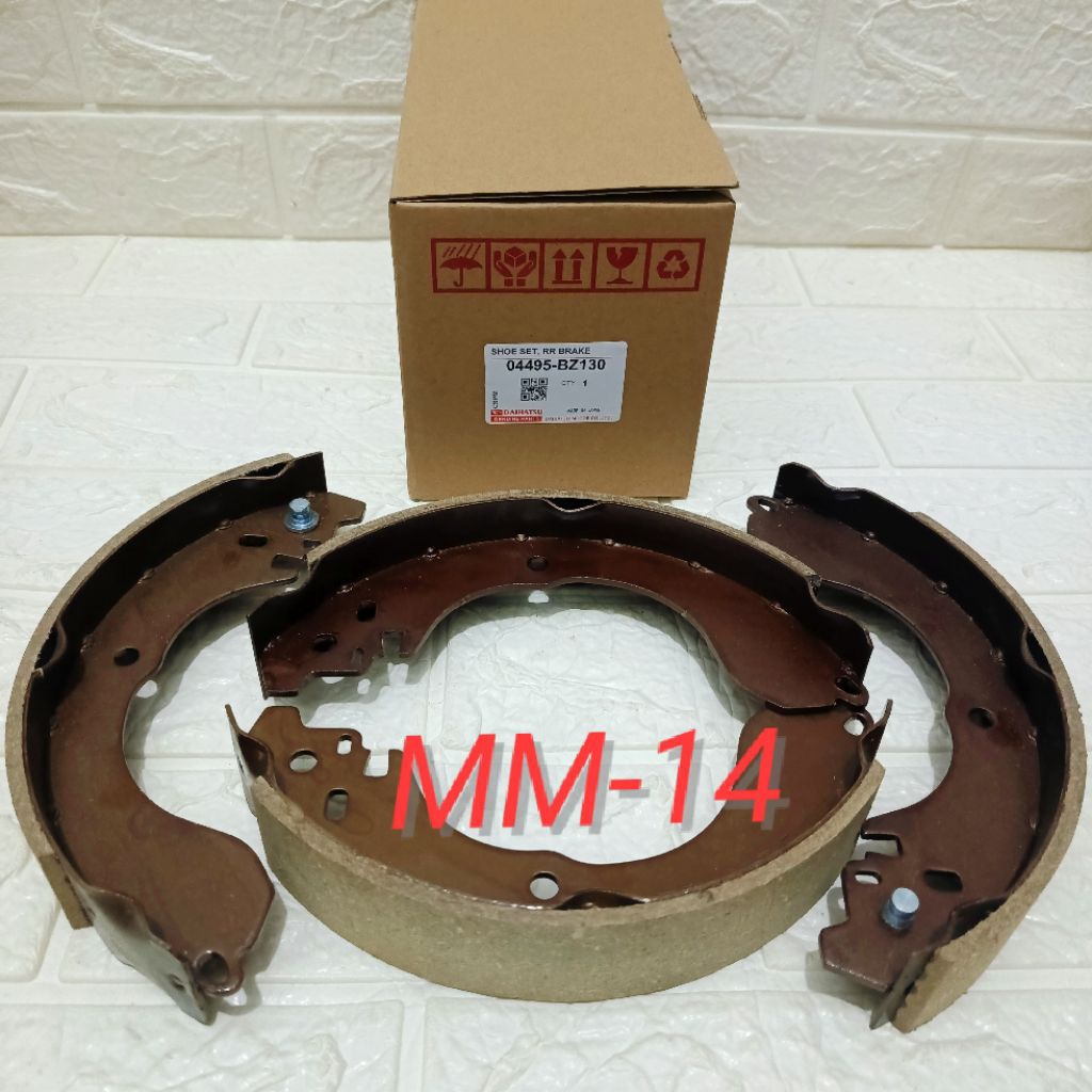 BRAKE SHOE GRAND MAX LUXIO KAMPAS REM BELAKANG GRAND MAX GRAN MAX LUXIO ORI 1SET