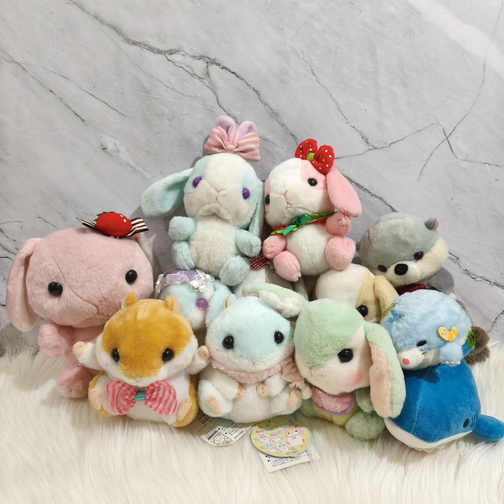 Boneka Kelinci Otter Hamster Loppy Pote Usa Original Amuse