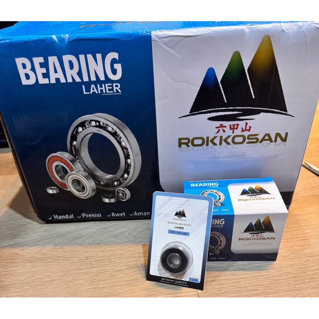 ROKKOSAN Bearing 6201 Rokosan Laher 6201 Bearing Laher Rokkosan 6201