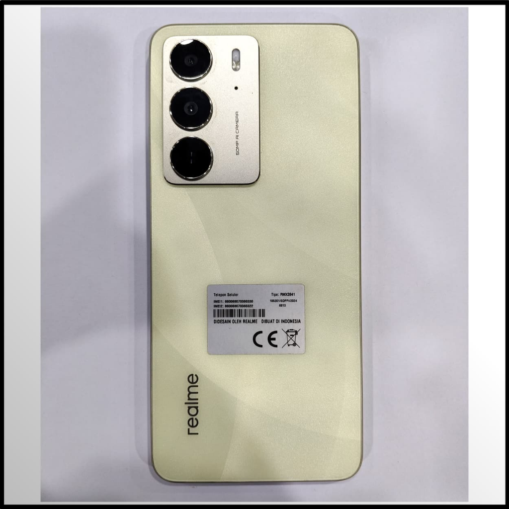 Realme C75 8GB/128GB Warna Gold Bekas