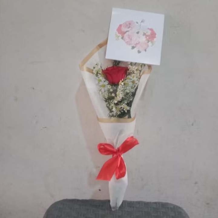 Buket bunga mawar satuan bunga mawar tangkaian bunga asli dan fresh