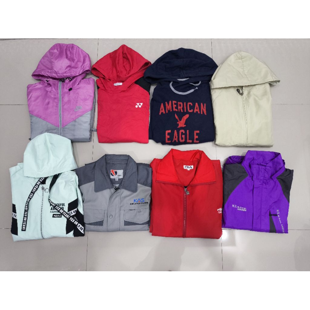 jaket outdoor second Borongan