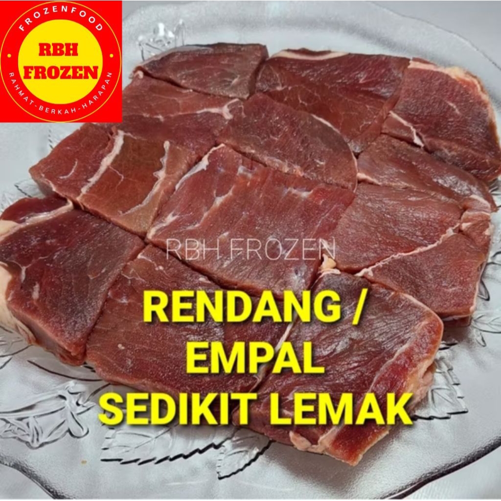 Daging Sapi Rendang / Empal (Sedikit Lemak) 1 Kg