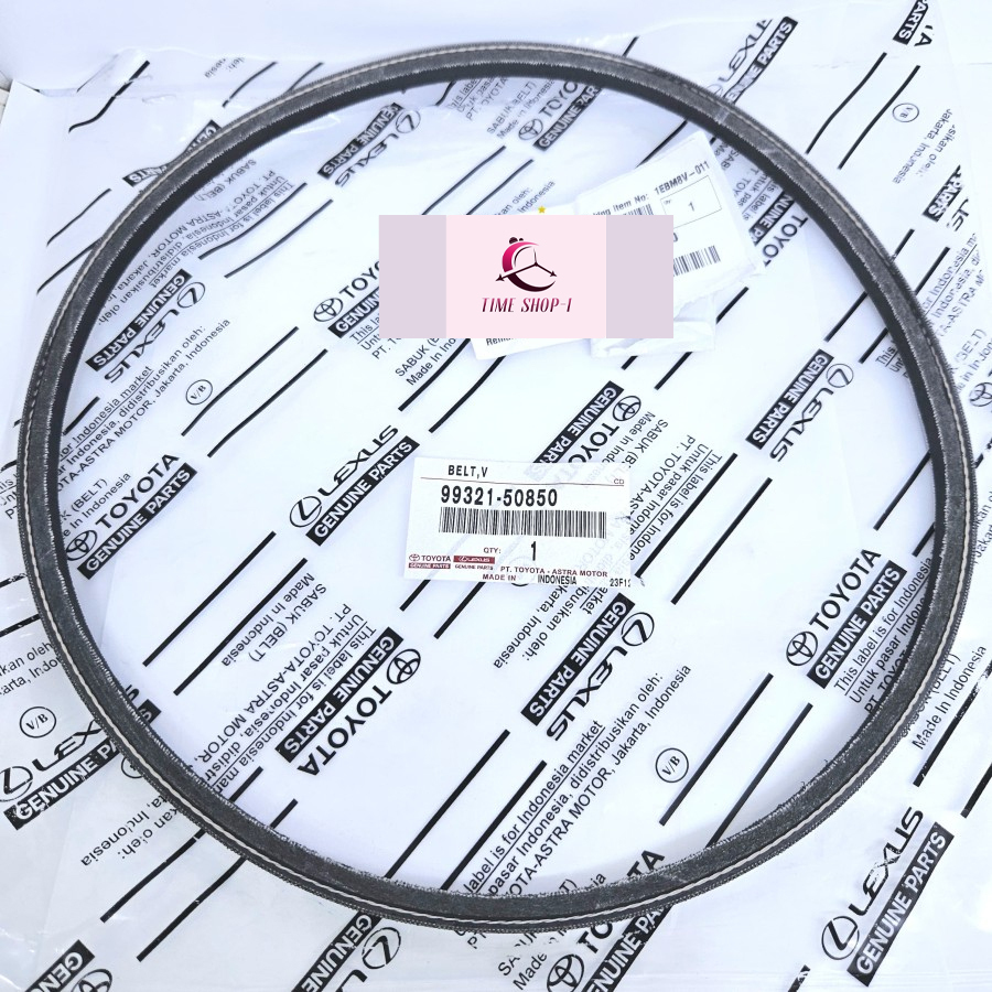V Belt Tali Alternator Kijang Super 5K 99321-50850 Original