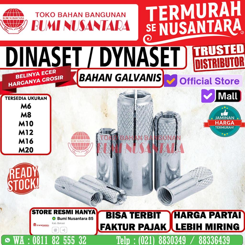 Dinaset M10 Galvanis Dinaset Drop in anchor Dynaset - M10