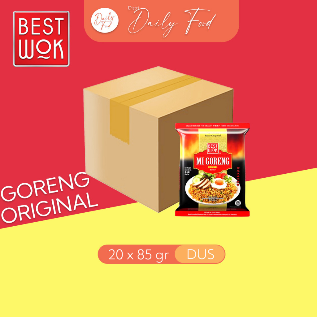 Mie Goreng Best Wok Original - 1 Dus | Best Wok | Mie Goreng