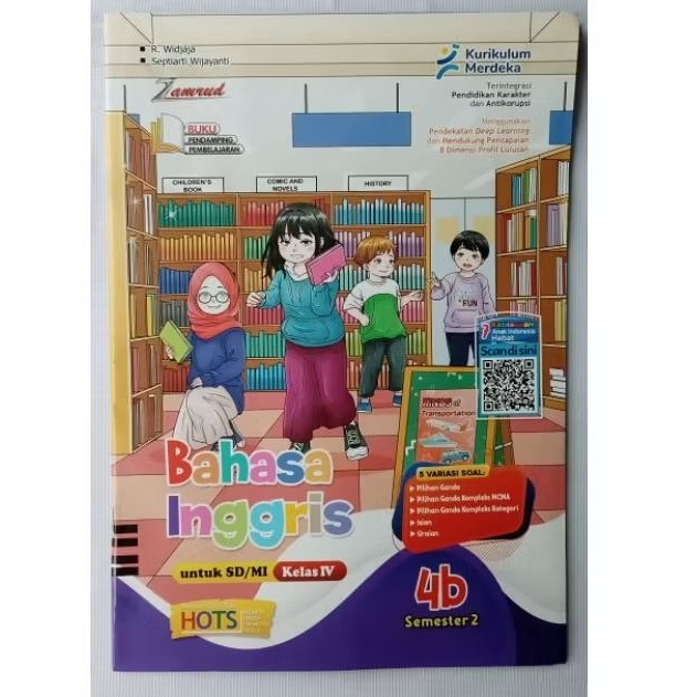 LKS SD/MI BAHASA INGGRIS KELAS 4 SEMESTER 2 KURIKULUM MERDEKA