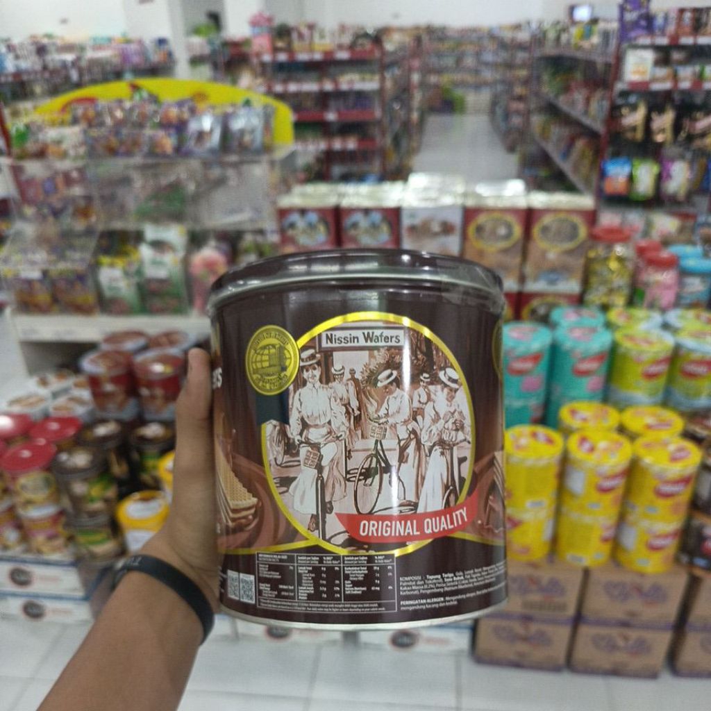 Nissin wafer coklat 600gr