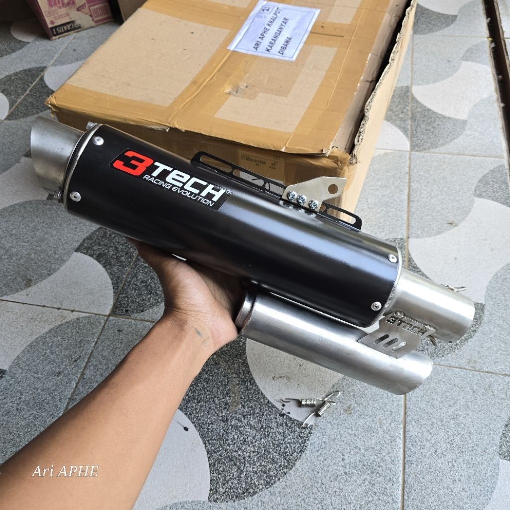 slincer silincer knalpot 3tech EVOX X3 X3NRB original