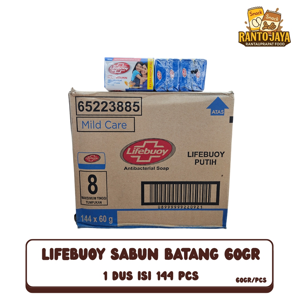 1 Dus Lifebuoy Sabun Batang 60gr