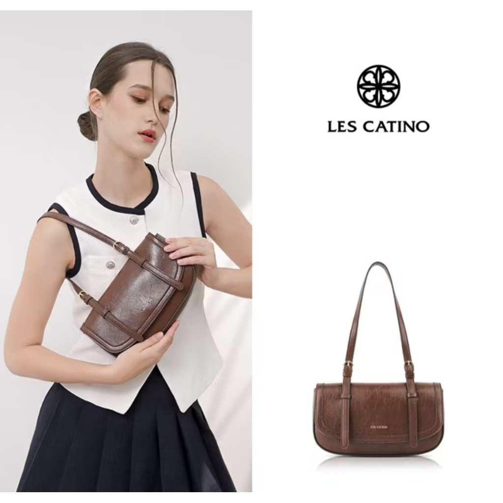 Tas Les Catino Joan Pv Flap Saddle