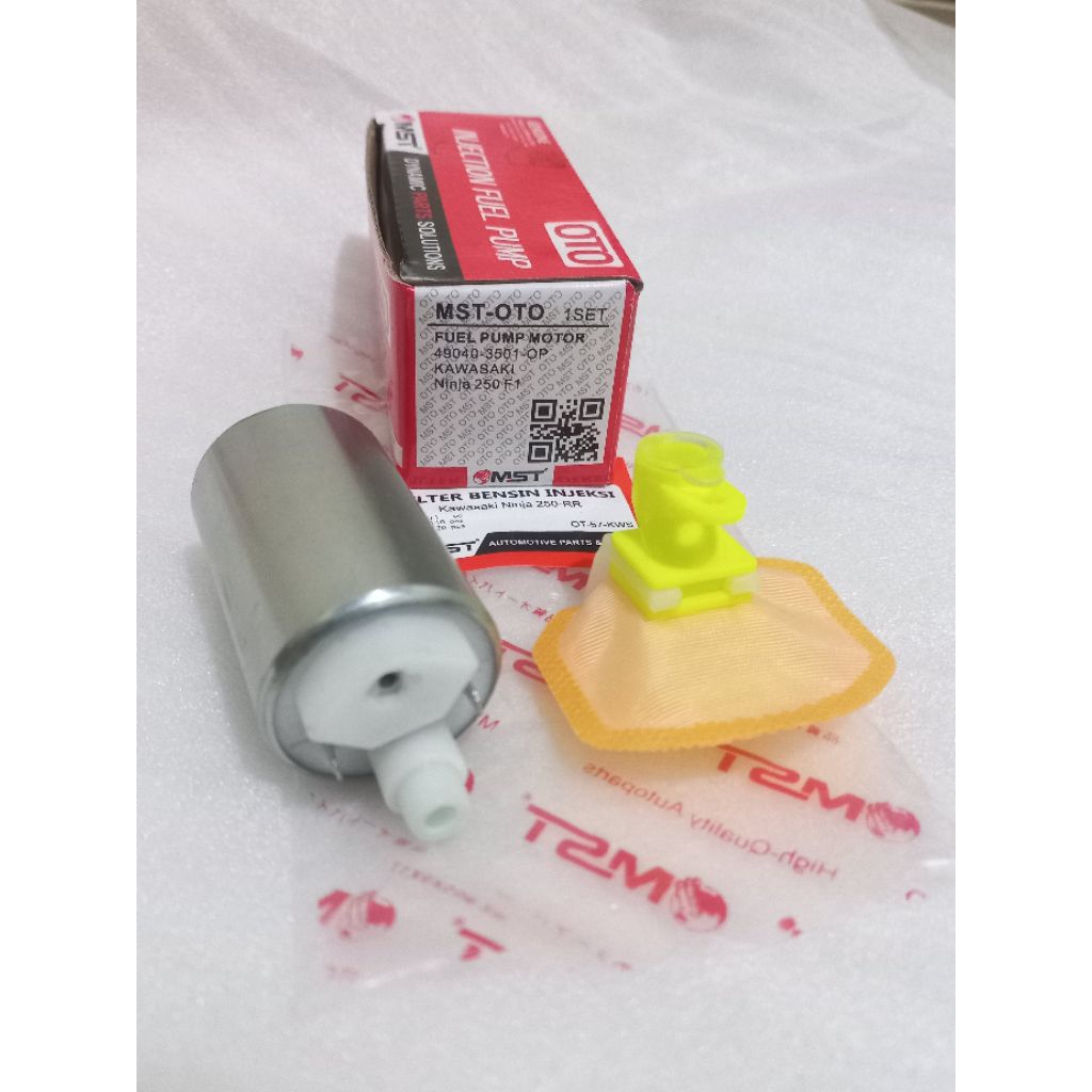 MST Paket Rotak set Filter Ninja 250fi 2 Cylinder Pompa Bensin Ninja 250fi