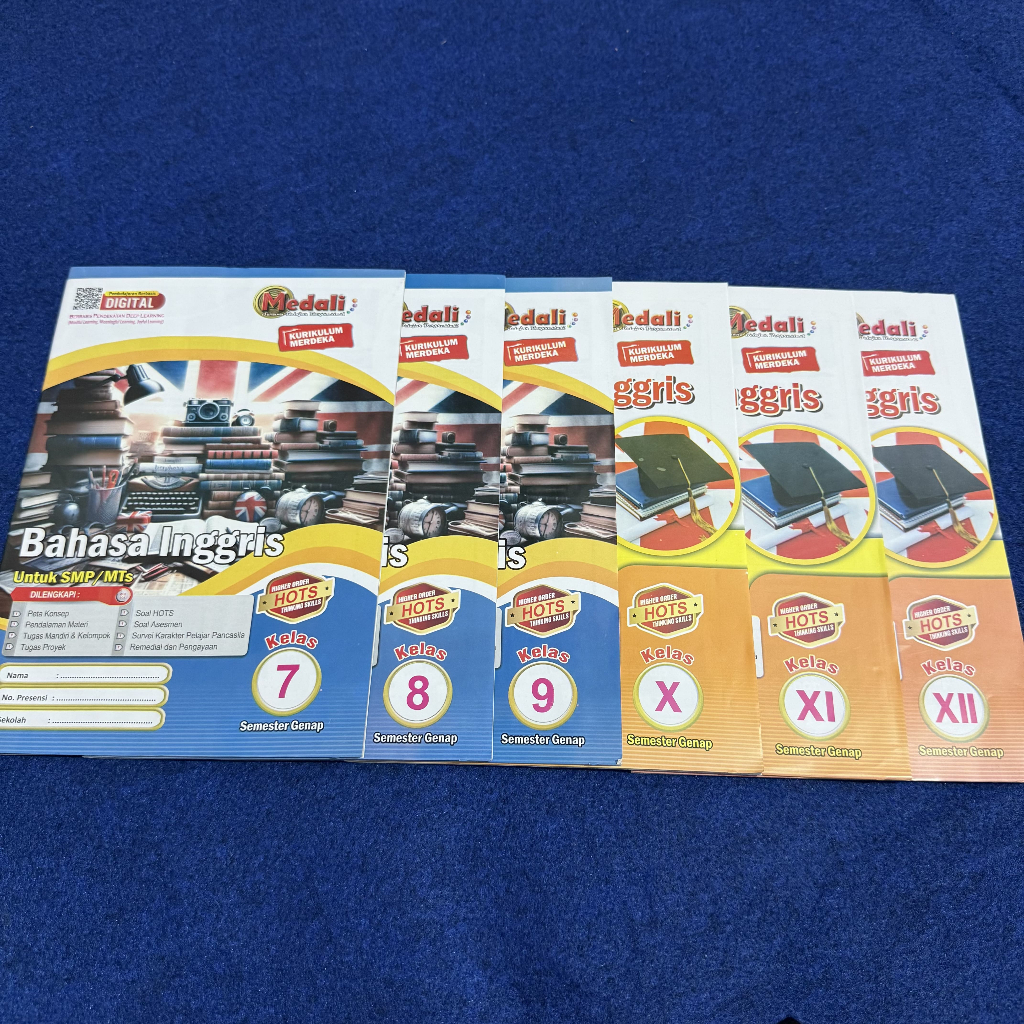 Buku LKS Bahasa Inggris Kelas 7-12 SMP/MTS/SMA/SMK/MA