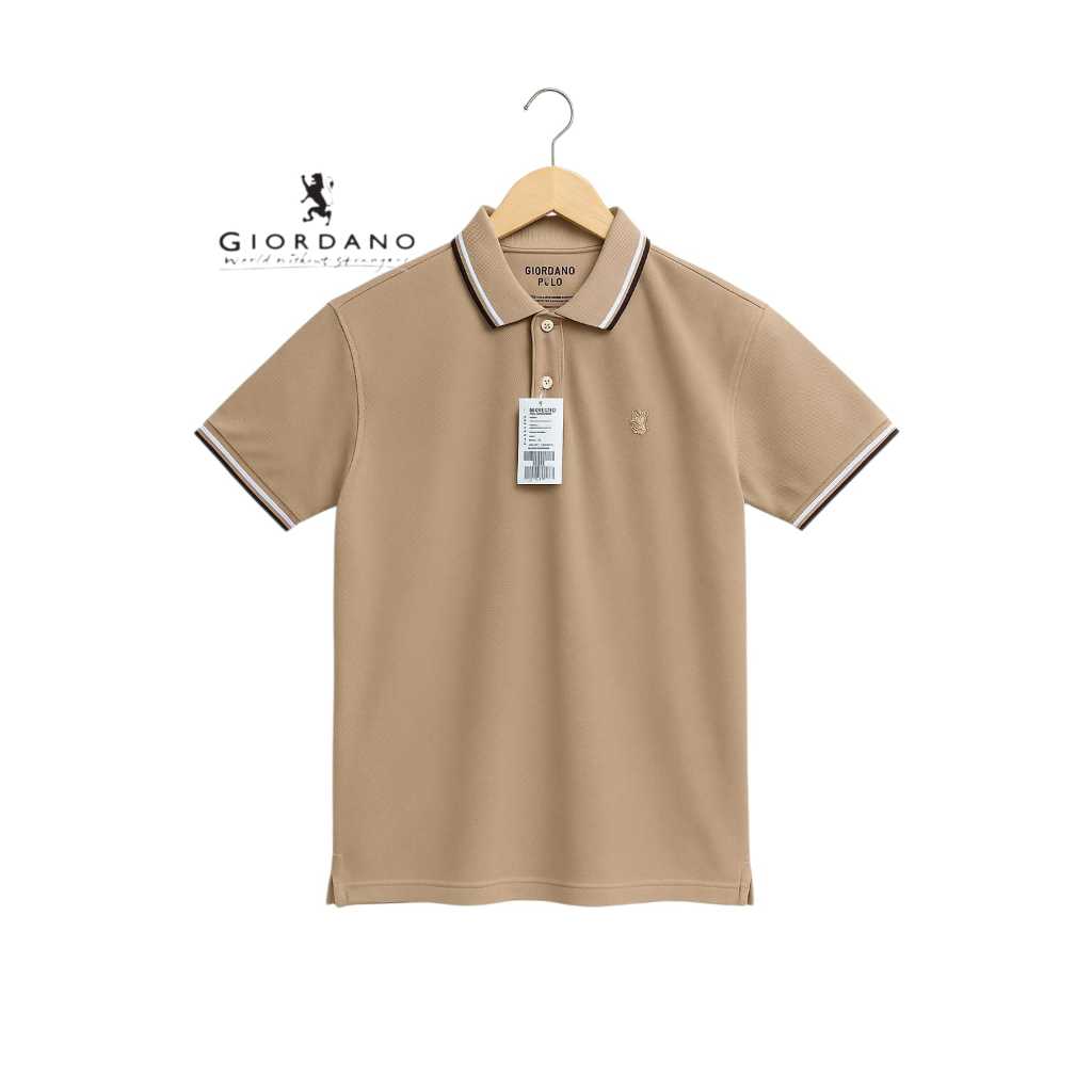 GIORDANO POLO SHIRT PREMIUN 100 % ORIGINAL DISTRO/KAOS KRAH PRIA GIORDANO HIGH QUALITY KATUN CVC