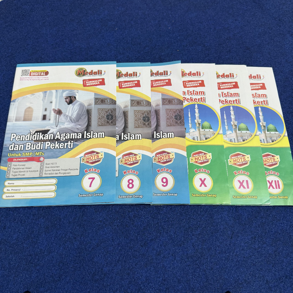 Buku LKS Pendidikan Agama Islam dan Budi Pekerti Kelas 7-12 SMP/SMA/SMK/MA Semester 2 Kurikulum Merd