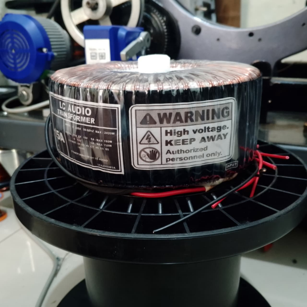 trafo toroid 15a ct 45 55 speak murni