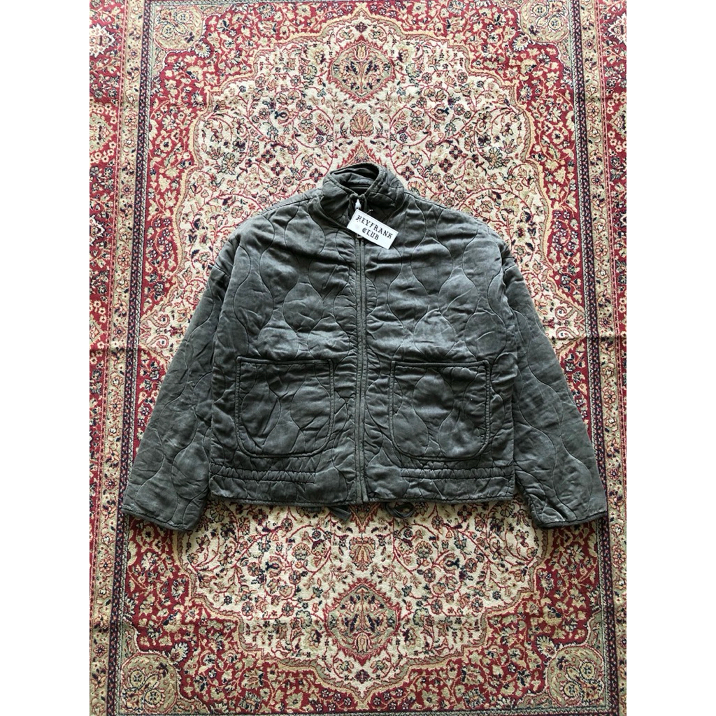 Zara overdyed liner warm jacket Casual zara man liner jacket H596