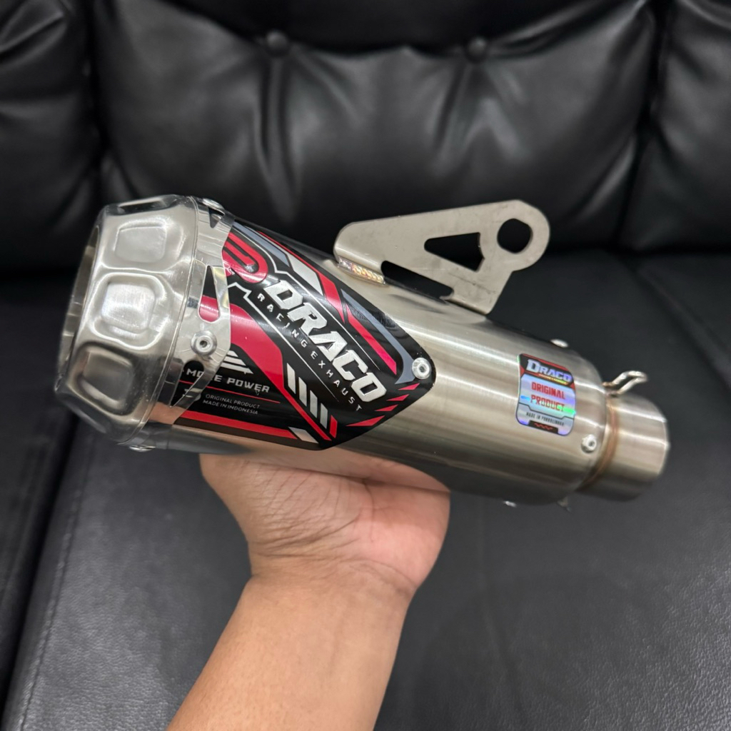 silincer knalpot rbt gtx kph Draco original SARTENG