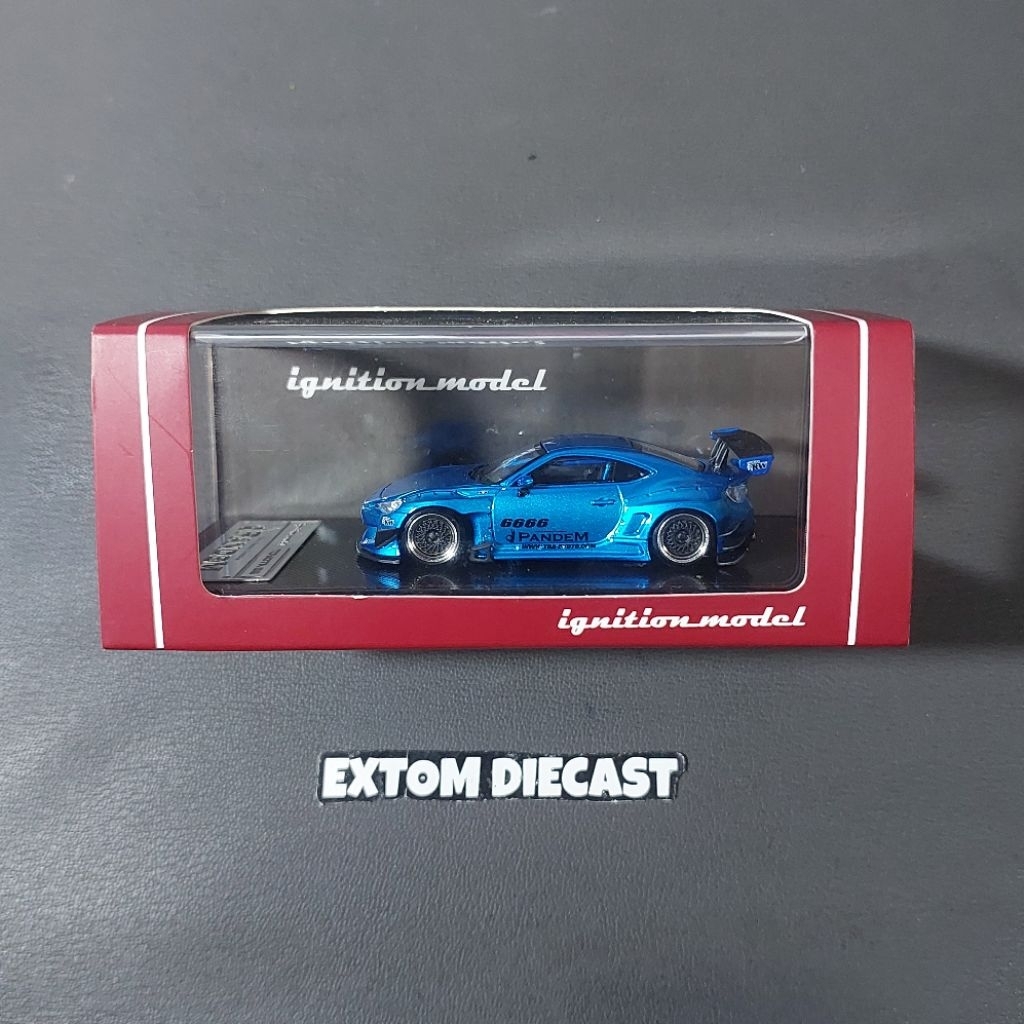Ignition Model Toyota 86 V3 Blue Metallic