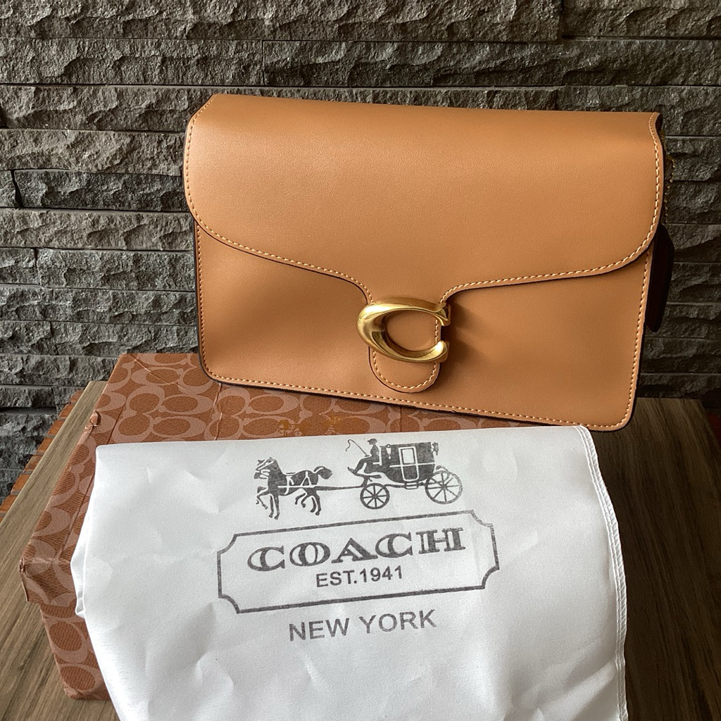 Preloved Coach Tabby Caramel