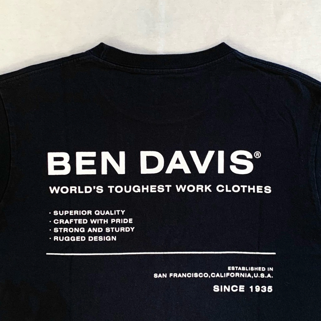 Kaos Ben Davis • Size M • Streetwear Pria Original