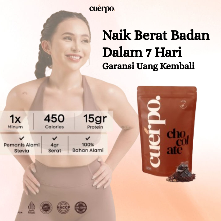 Cuerpo Susu Formula Penggemuk Badan & Penambah Berat Badan Cepat