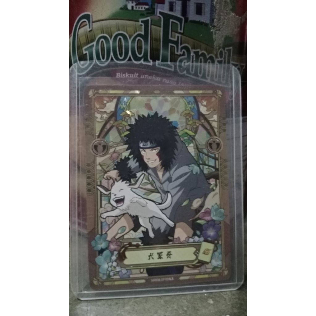 Naruto card collection dari kayou kartu spesial Sp kiba asli