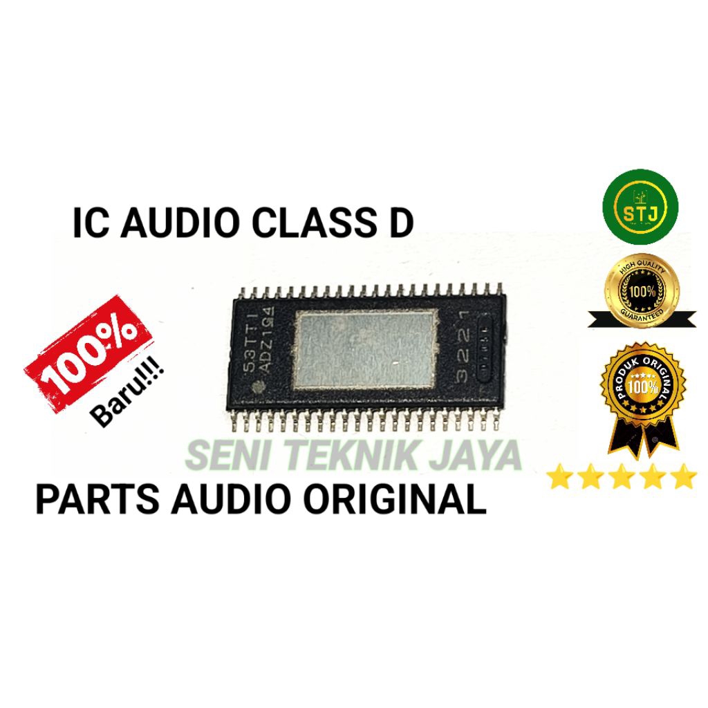 TPA3221DDVR HTSSOP-44 Amplifier IC chip TPA3221 NEW ORIGINAL