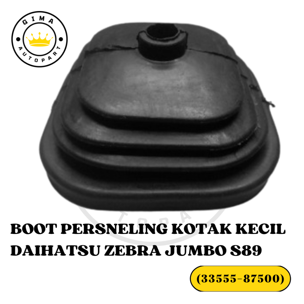 Karet Boot Tongkat Tuas Gigi Persneling Perseneling Kotak Kecil Mobil Daihatsu Zebra Jumbo S89 | Hig