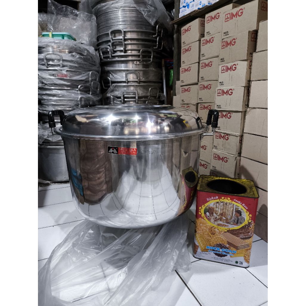 MUSTIKA PANCI UKURAN 45CM PEGANGAN EBONIT / PANCI SAYUR UKURAN 45CM