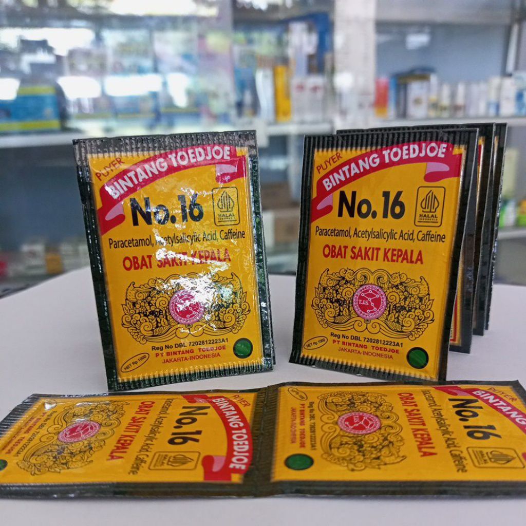 Puyer bintang toedjoe | puyer 16 | puyer sakit kepala