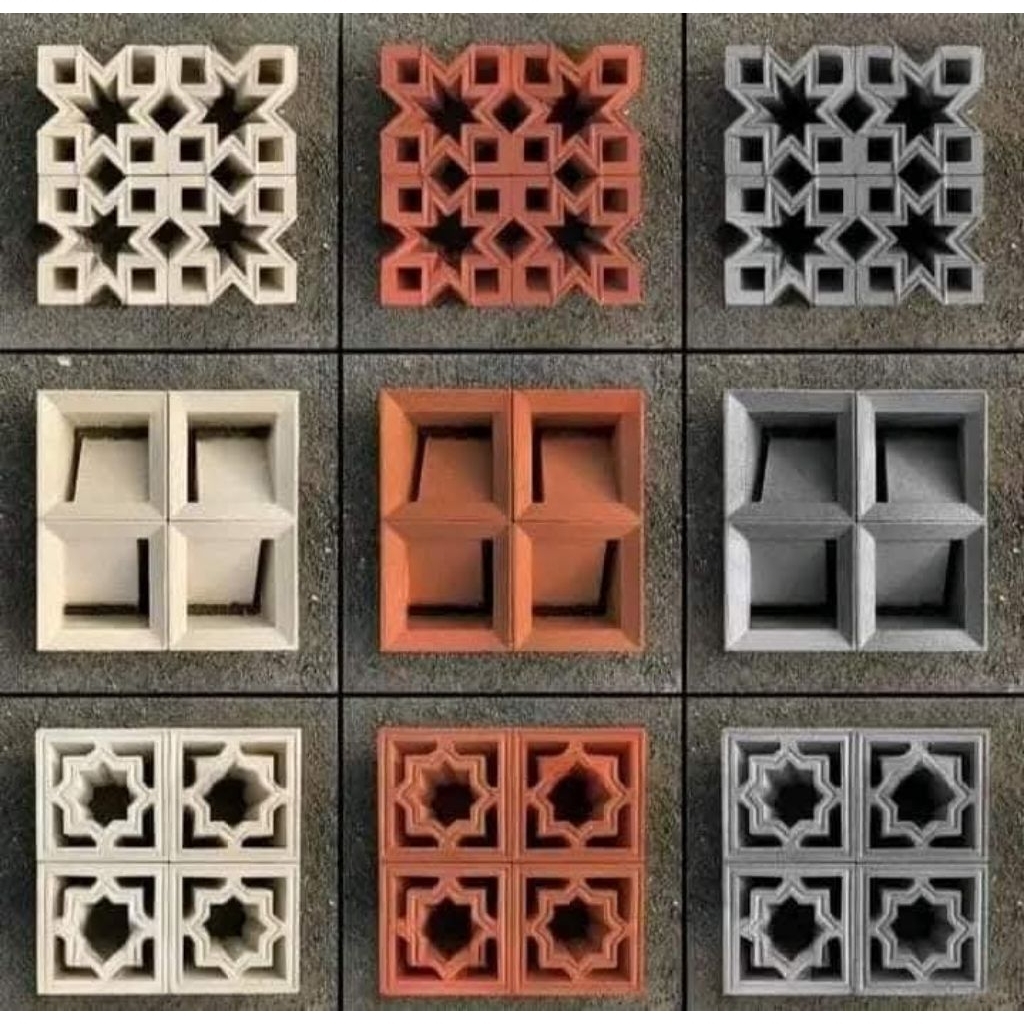 Roster beton modern. Roster beton minimalis. roster beton anti tampias