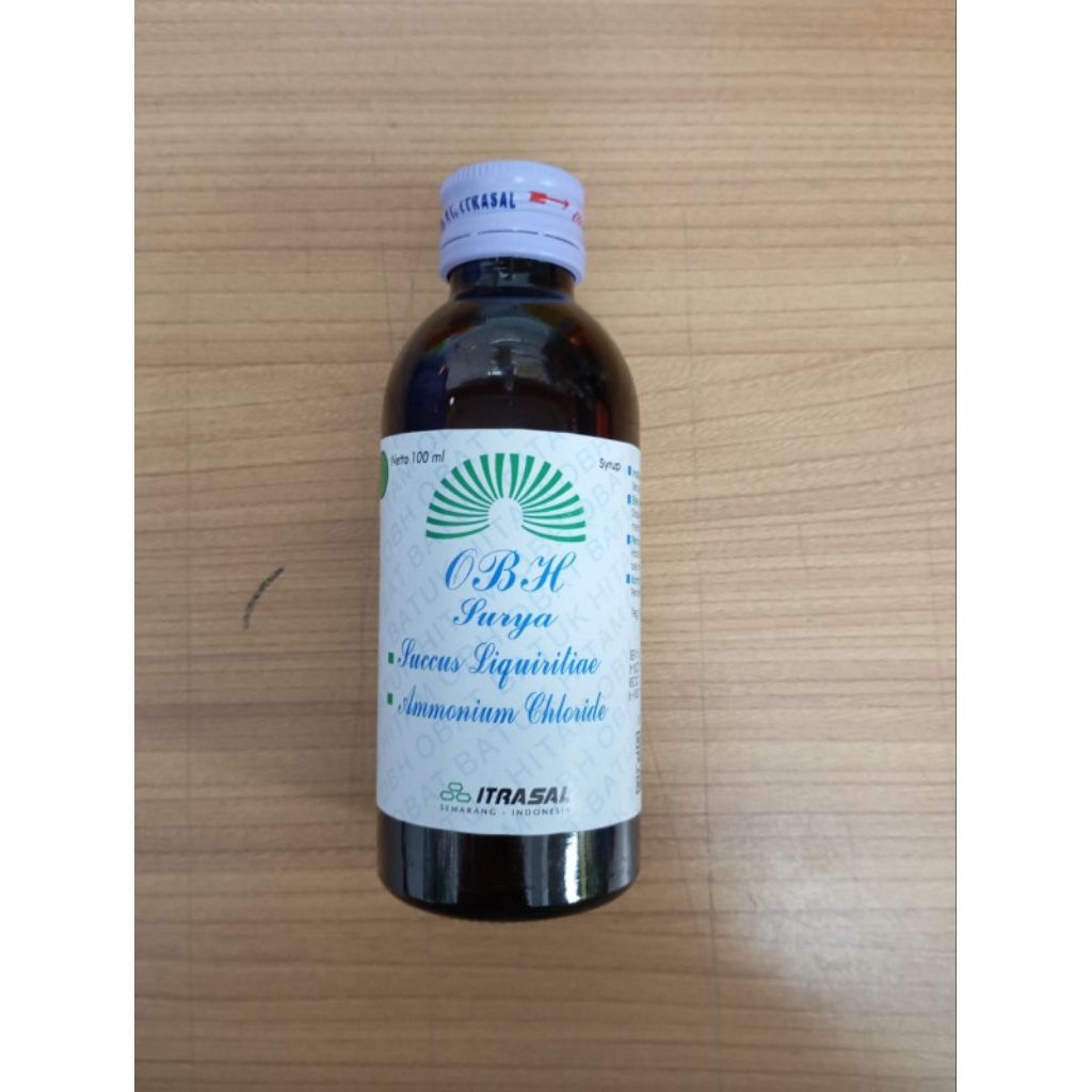 OBH  Itrasal Sirup 100 ml - Obat Batuk Hitam