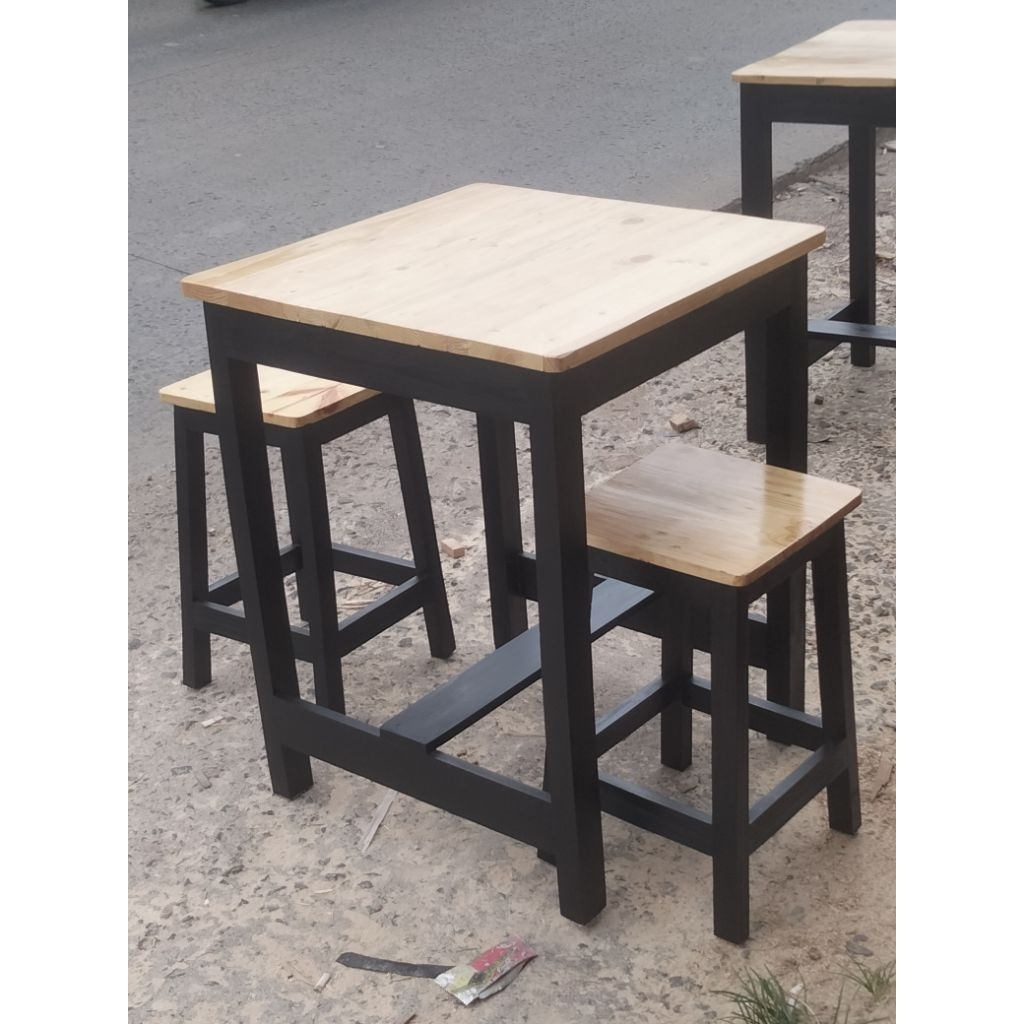 meja kursi makan/resto