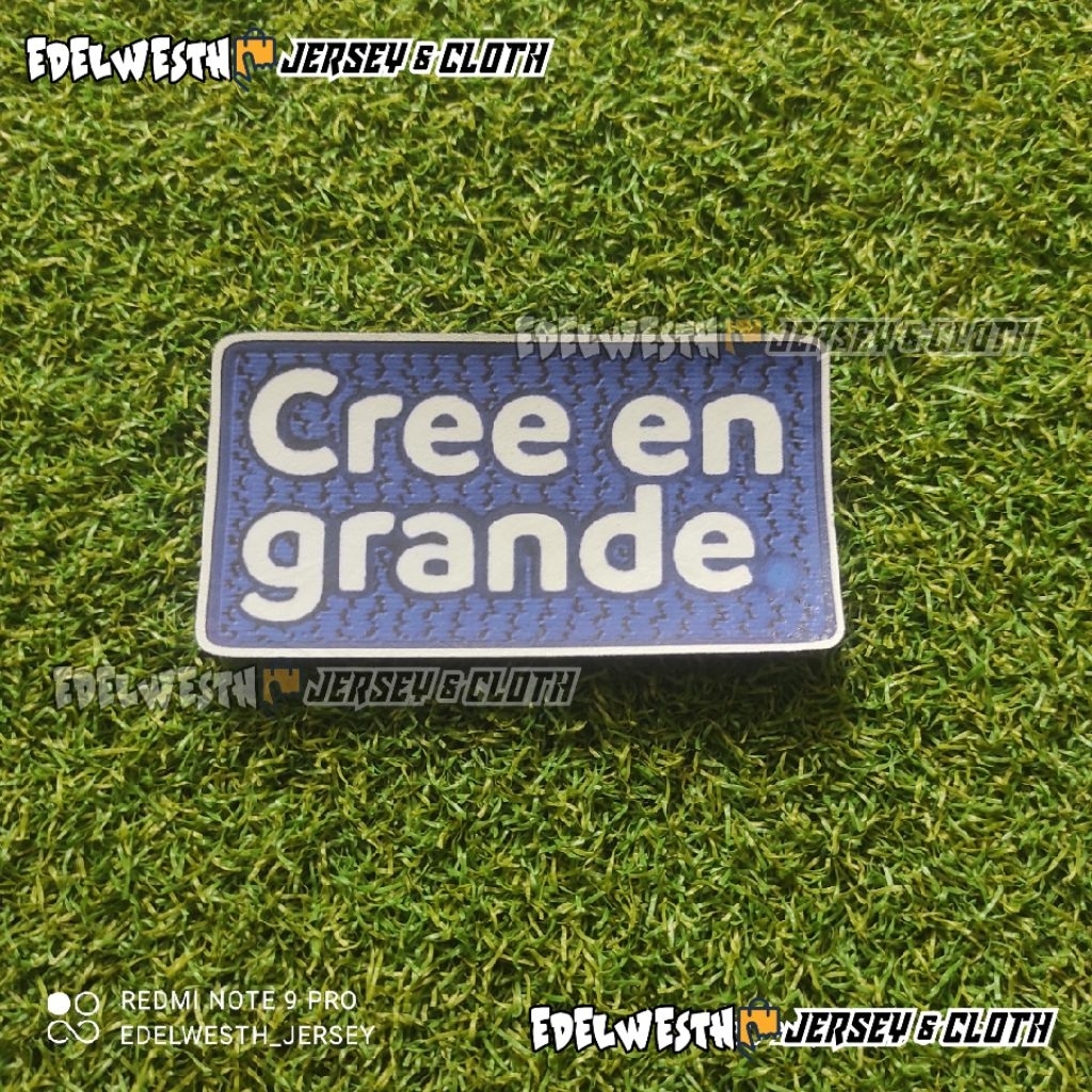 PATCH/BADGE/EMBLEM CREE EN GRANDE FOR JERSEY COPA AMERICA