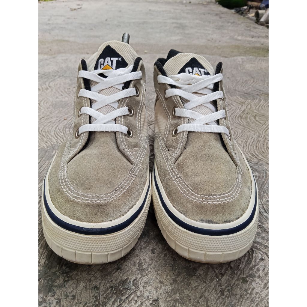 sepatu casual Caterpillar marine power scarponcino sz 43 44 kulit suede